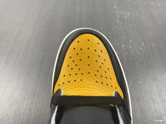 Cheap 1 OG Toe Jordan 555088-711 Yellow High Air 0801